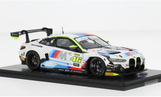 Bmw M4 1/43 Spark GT3 12h Bathurst 2025 #46 V.Rossi/C.Weerts 1:43 diecast model cars