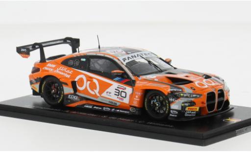 Bmw M4 1/43 Spark GT3 #30 1:43 diecast model cars