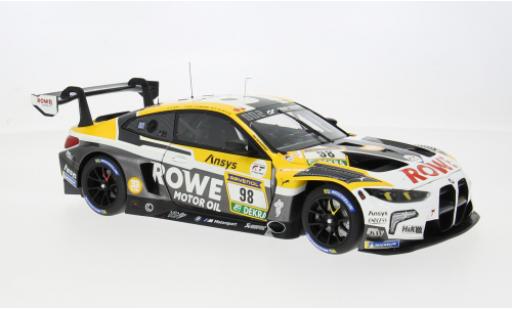 Diecast model cars Bmw M4 gt3 EVO 24h N&Atilde;&frac14;rburgring 2025 Team Rowe Racing #98 J.Krohn/R.Marciello 1/18 Minichamps
