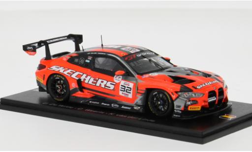 Diecast model cars Bmw M4 gt3 EVO 24h Spa 2025 Team WRT #32 U.de Wilde/C.Weerts 1/43 Spark