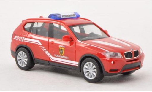 Bmw X3 F25 1/87 Herpa Fire brigade Donauworth diecast model cars