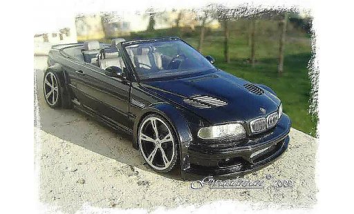 Bmw M3 Cabriolet 1/18 Minichamps GTR E46 ac schnitzer diecast model cars