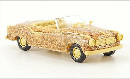 Borgward Isabella cabriolet 1/87 Busch Convertible Holzoptik diecast model cars