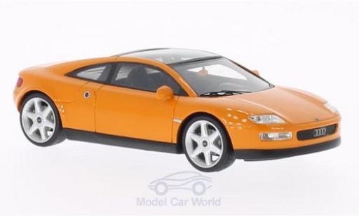 Diecast model cars Audi Quattro 1/43 BoS Models quattro Spyder orange 1991 Audi Quattro 1/43 BoS Models quattro Spyder orange 1991 diecast model cars