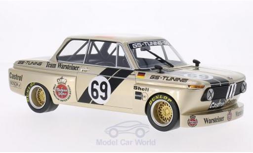 Bmw 2002 1/18 BoS Models Gr.2 No.69 GS Tuning Warsteiner DRM 1975 J.Obermoser diecast model cars