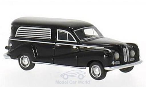 Diecast model cars Bmw 502 1/87 BoS Models black 1952 Bestattungswagen Bmw 502 1/87 BoS Models black 1952 Bestattungswagen diecast model cars