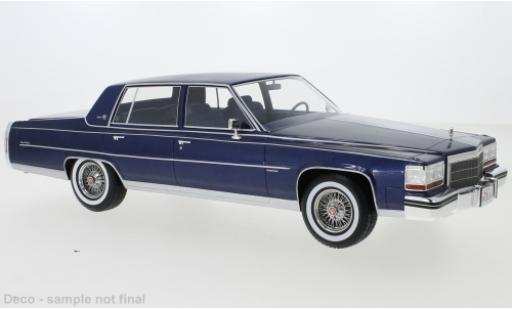 Diecast model cars Cadillac Fleetwood 1/18 BoS Models Brougham metallise blue foncé 1982 Cadillac Fleetwood 1/18 BoS Models Brougham metallise blue foncé 1982 diecast model cars