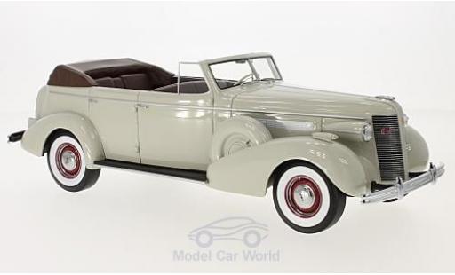 Diecast model cars Buick Roadmaster 1/18 BoS Models 80-C Four-Door Phaeton grey 1937 Buick Roadmaster 1/18 BoS Models 80-C Four-Door Phaeton grey 1937 diecast model cars