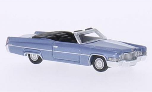 Diecast model cars Cadillac Deville 1/87 BoS Models DeVille Convertible metallic blue 1970 Cadillac Deville 1/87 BoS Models DeVille Convertible metallic blue 1970 diecast model cars