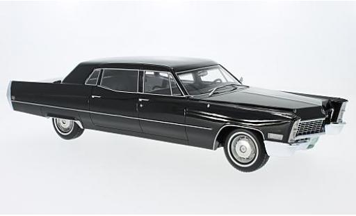 Diecast model cars Cadillac Fleetwood 1/18 BoS Models Series 75 black 1967 Cadillac Fleetwood 1/18 BoS Models Series 75 black 1967 diecast model cars