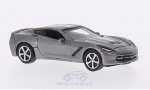 Diecast model cars Chevrolet Corvette C7 1/87 BoS Models (C7) Stingray metallic grey 2013 Chevrolet Corvette C7 1/87 BoS Models (C7) Stingray metallic grey 2013 diecast model cars
