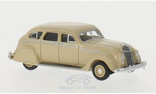 Diecast model cars Chrysler Airflow 1/87 BoS Models beige 1936 Chrysler Airflow 1/87 BoS Models beige 1936 diecast model cars