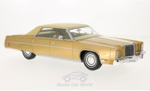 Chrysler Imperial 1/18 BoS Models LeBaron gold/beige 1975 diecast model cars