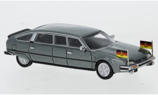 Diecast model cars Citroen CX 1/87 BoS Models Nilsson metallic grey 1985 DDR-Staatslimousine avec Standarten Citroen CX 1/87 BoS Models Nilsson metallic grey 1985 DDR-Staatslimousine avec Standarten diecast model cars