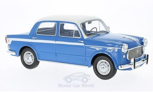 Fiat 1100 1/18 BoS Models Lusso blue/white diecast model cars