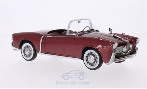 Diecast model cars Fiat 1100 1955 1/18 BoS Models TV Trasformabile metallic red 1955 Fiat 1100 1955 1/18 BoS Models TV Trasformabile metallic red 1955 diecast model cars