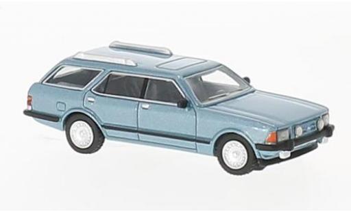 Ford Granada 1/87 BoS Models MK II Turnier metallic blue 1982 diecast model cars