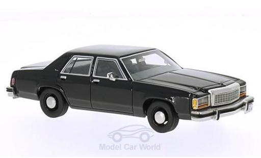 Diecast model cars Ford LTD 1/43 BoS Models Crown Victoria black 1987 Ford LTD 1/43 BoS Models Crown Victoria black 1987 diecast model cars