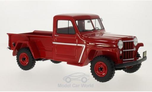 Jeep Willys 1/18 BoS Models Pick Up red 1954 diecast model cars