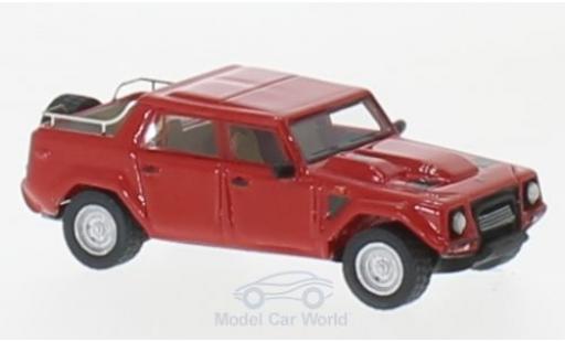 Diecast model cars Lamborghini LM 1/87 BoS Models 002 red 1986 Lamborghini LM 1/87 BoS Models 002 red 1986 diecast model cars