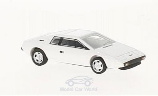 Diecast model cars Lotus Esprit 1/87 BoS Models S1 white RHD 1977 Lotus Esprit 1/87 BoS Models S1 white RHD 1977 diecast model cars