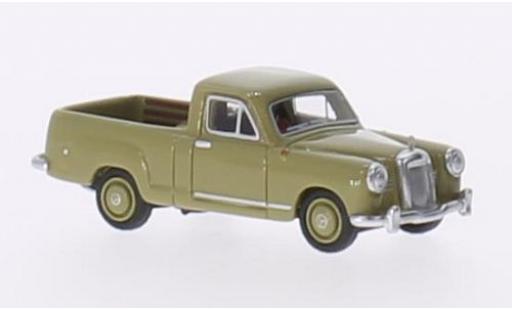 Diecast model cars Mercedes 180 1/87 BoS Models (W120) Bakkie oliv RHD 1956 Mercedes 180 1/87 BoS Models (W120) Bakkie oliv RHD 1956 diecast model cars