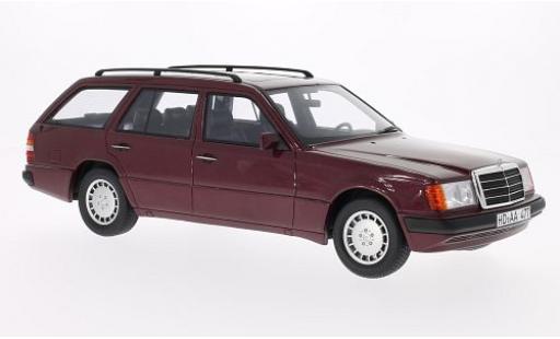 Diecast model cars Mercedes 300 1/18 BoS Models TE (S124) metallic red 1990 Mercedes 300 1/18 BoS Models TE (S124) metallic red 1990 diecast model cars
