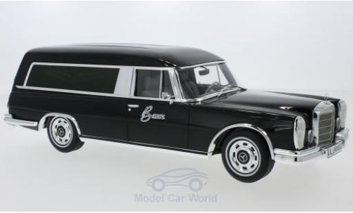 Mercedes 600 1/18 BoS Models Pollmann black 1969 diecast model cars