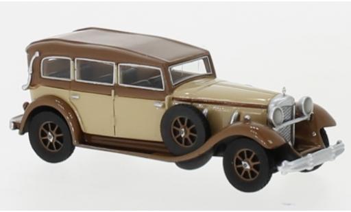 Mercedes 770 1/87 BoS Models (W07) Closed Convertible beige/brown RHD 1930 diecast model cars