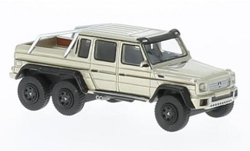 Mercedes Classe G 1/87 BoS Models AMG G 63 6x6 metallic beige 2013 diecast model cars