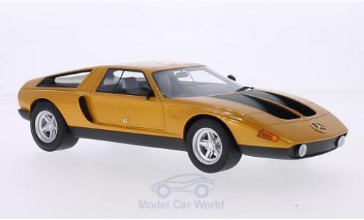 Mercedes C111 1/18 BoS Models -II metallic orange/matt-black 1970 diecast model cars