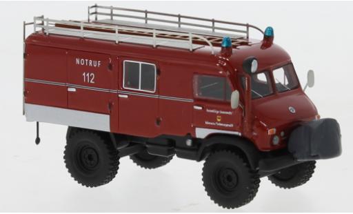 Diecast model cars Mercedes Unimog 1/87 BoS Models 404 S LF8 red/black Freiwillige Feuerwehr Häusern / Schwarzwald 1962 Mercedes Unimog 1/87 BoS Models 404 S LF8 red/black Freiwillige Feuerwehr Häusern / Schwarzwald 1962 diecast model cars