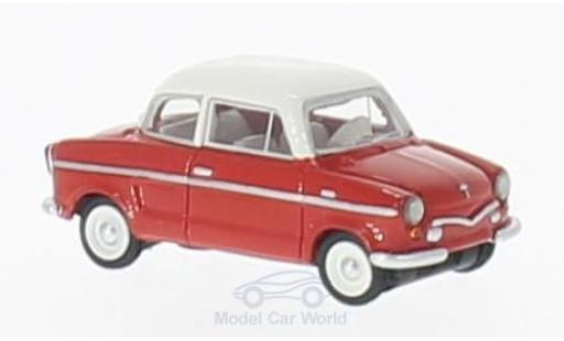 Diecast model cars NSU Prinz 1/87 BoS Models III red/white 1960 NSU Prinz 1/87 BoS Models III red/white 1960 diecast model cars
