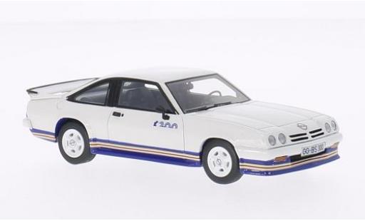 Opel Manta 1/43 BoS Models B i200 white/Dekor 1985 diecast model cars