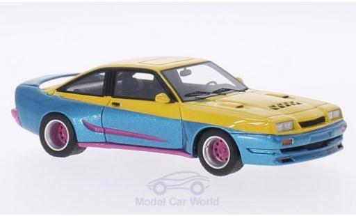Opel Manta B 1/43 BoS Models B Mattig metallic yellow/metallic blue 1991 diecast model cars