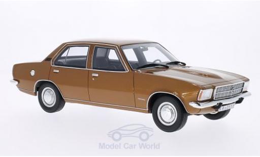 Opel Rekord 1/18 BoS Models D 2100D gold 1973 diecast model cars