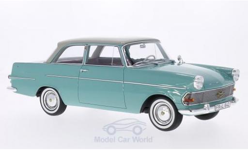 Opel Rekord 1/18 BoS Models P2 green/grey 1961 diecast model cars