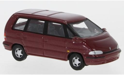 Diecast model cars Renault Espace 1/87 BoS Models II metallic red 1991 Renault Espace 1/87 BoS Models II metallic red 1991 diecast model cars