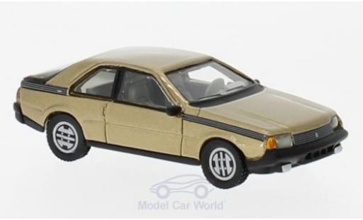 Diecast model cars Renault Fuego 1/87 BoS Models metallic beige 1980 Renault Fuego 1/87 BoS Models metallic beige 1980 diecast model cars