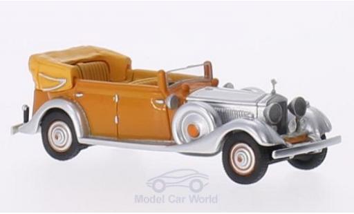 Diecast model cars Rolls Royce Phantom 1934 1/87 BoS Models II Thrupp & Maberly orange/aluminium RHD 1934 Star of India Rolls Royce Phantom 1934 1/87 BoS Models II Thrupp & Maberly orange/aluminium RHD 1934 Star of India diecast model cars
