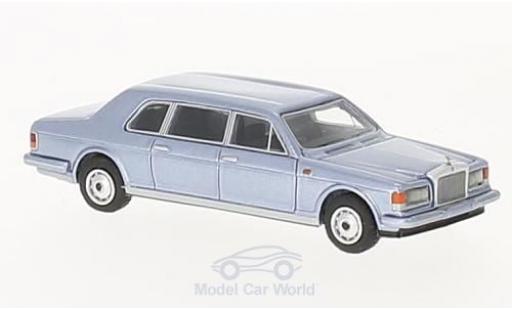 Diecast model cars Rolls Royce Silver Spur 1/87 BoS Models II Touring Limousine metallic blue 1985 Rolls Royce Silver Spur 1/87 BoS Models II Touring Limousine metallic blue 1985 diecast model cars