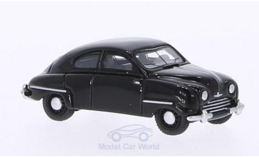 Diecast model cars Saab 92B 1/87 BoS Models black 1953 Saab 92B 1/87 BoS Models black 1953 diecast model cars