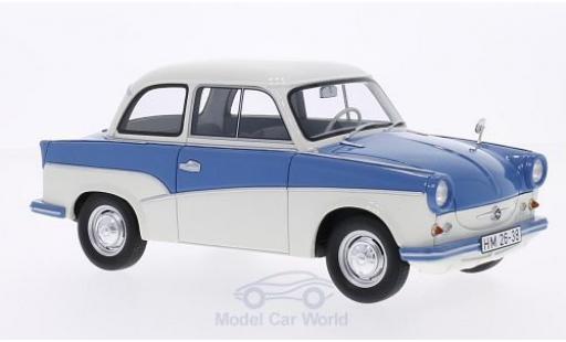 Trabant P50 1/18 BoS Models blue/white 1958 diecast model cars
