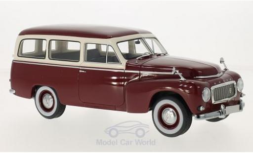 Diecast model cars Volvo PV 1/18 BoS Models 445 Duett red/beige 1956 Volvo PV 1/18 BoS Models 445 Duett red/beige 1956 diecast model cars