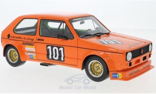 Diecast model cars Volkswagen Golf V 1/18 BoS Models I Gr.2 orange No.101 Note 1975 Volkswagen Golf V 1/18 BoS Models I Gr.2 orange No.101 Note 1975 diecast model cars