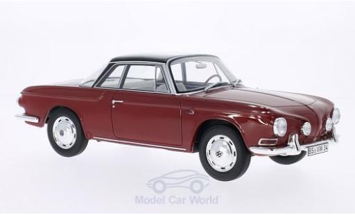 Volkswagen Karmann 1/18 BoS Models Ghia Typ 34 red/black 1961 diecast model cars