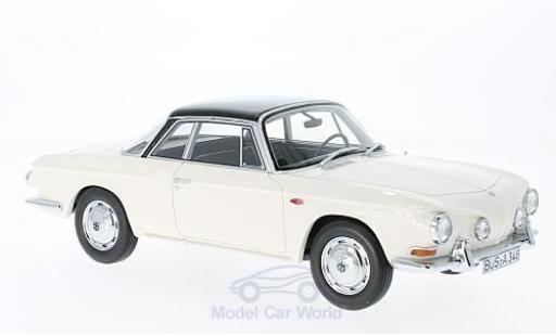 Volkswagen Karmann 1/18 BoS Models Ghia Typ 34 white/black 1961 diecast model cars