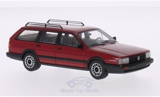 Diecast model cars Volkswagen Passat 1/43 BoS Models Variant GT Syncro red 1985 Volkswagen Passat 1/43 BoS Models Variant GT Syncro red 1985 diecast model cars