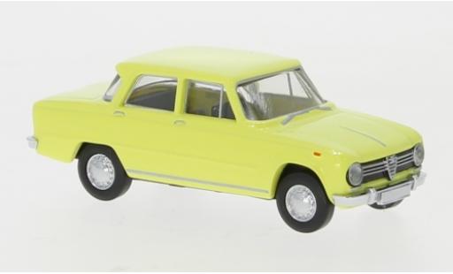 Alfa Romeo Giulia 1/87 Brekina 1300 yellow 1962 diecast model cars