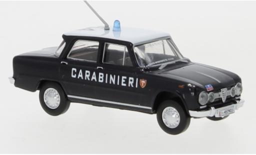 Alfa Romeo Giulia 1/87 Brekina 1600 Carabineri 1962 Dachnummer 54 diecast model cars
